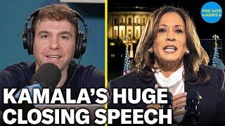 Kamala Harris Holds MASSIVE Closing Rally On Site of Trump's Jan. 6 Speech + AOC Interview