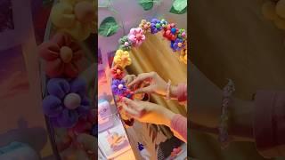 Let's Decor Boring Mirror With Super Duper Clay  | #Viral Super Clay art #craft #diy