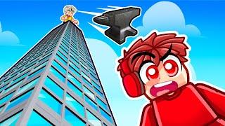 throwing stuff for money in Roblox…