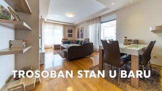 Trosoban stan u zgradi Zetagradnje u Baru