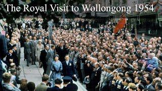 Queen Elizabeth II and the Duke of Edinburgh, Prince Philip visit Wollongong, 1954