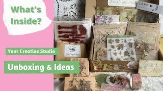 Unboxing and Ideas:  Your Creative Studio February 2022