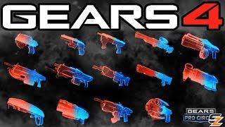 Gears of War 4 - Phantom Weapon Skins & How to Unlock them!