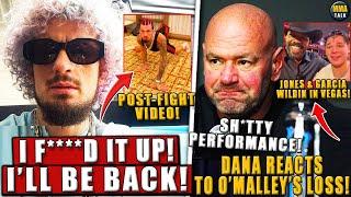 Sean O'Malley's FIRST REACTION after UFC 306 loss! Dana CRITICIZES O'Malley's performance! Merab,Jon