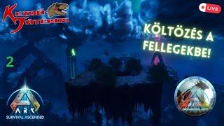 Ark: GigArk Island 2.rész - Költözés a fellegekbe! (Farmolás és BUNKER!) - Kezdő-Live