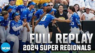 Duke vs Missouri: 2024 NCAA softball super regionals Game 1 | FULL REPLAY