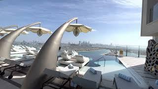 #Dubai #ThePalm Atlantis The Royal | Cloud22 | rooftop infinity pool lounge | the sparkling sky pool