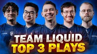 All Team Liquid Players with their TOP-3 Plays at TI13 The International 2024