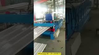 iron roofing sheet roll forming  making machine metal roof panel machine