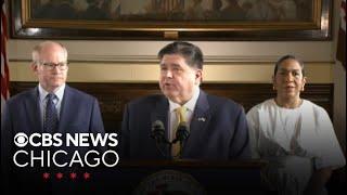 Gov. Pritzker holds press conference on the new state budget
