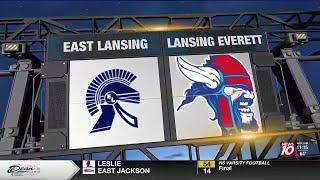 HIGHLIGHTS: East Lansing gets much needed win with 39-26 victory over Lansing Everett