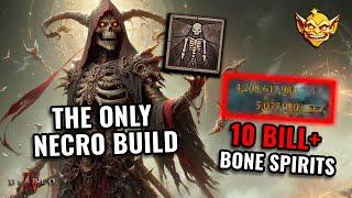 WARNING: DO NOT PLAY ANY OTHER BUILD | Diablo 4 Season 5 Necromancer Bone Spirit Build Guide