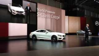 World premiere / Weltpremiere Mercedes S-Class Coupé C217 - Geneva Motorshow 2014