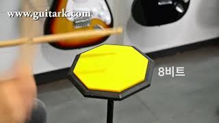 기타K 연습용 드럼 패드 ESDP12