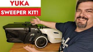 Mammotion Yuka Sweeper kit unboxing and assembly