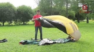 Палатка BTrace Dome 3 зеленая