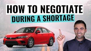 How To Buy A Car During A Car Shortage (And Negotiate the Best Deal)