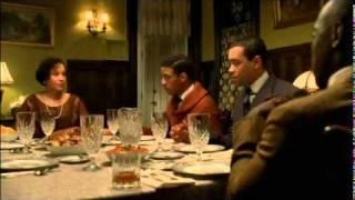 Chalky White: This is my house dinner scene