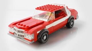 LEGO Ford Gran Torino from Starsky & Hutch (based in the 70906 Joker Notorius Lowrider)