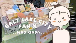 Salt Lake City Fan X was kinda...  Artist Alley Vlog! 2024