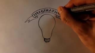 Matt Cosgrove - Imagination - Lightbulb Timelapse Drawing