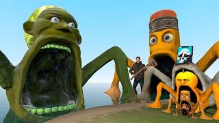ALL ITALIAN AI BRAINROT SEA EATERS VS NEW SEA EATER LIN GANG MELON! - Garry's Mod