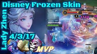 [ Lady Zhen ] Disney's Frozen Elsa Skin | Season 8 | [ Ranked ] Honor of Kings Ep.2