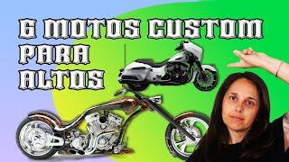  Mira estas 6 MOTOS CUSTOM para GENTE  ALTA