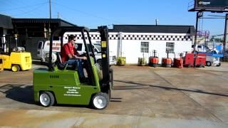 Western Material Handling #2111 Clark 5,500 lb. forklift