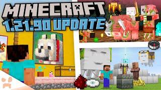 NEW GAMEMODE, HARDER NETHER, & SECRET SURPRISE UPDATES! - Everything In Minecraft 1.21.90 Out Now!