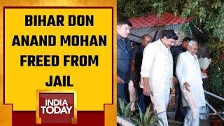 Bihar CM Nitish Kumar Welcomes Mafia Don Anand Mohan After He Was Freed From Jail