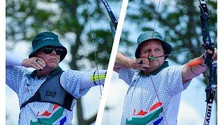 Geoff Blake v Mark Van Heerden – barebow men bronze | Pretoria 2022 African Championships