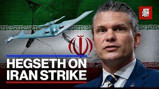 Live: Sec. of Defense Pete Hegseth on America's strike on Iran