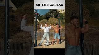 NERD AURA | he didn’t expect that | Nerd Prank #anatoly #prank #calisthenics