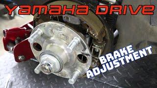 Yamaha Drive2 Golf Cart Brake Adjustment