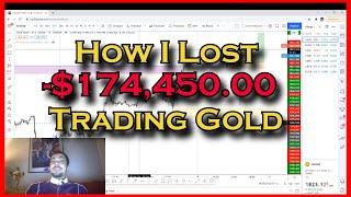 How I Lost $174,450.00 with 2 Trades on Gold (XAU/USD) Today