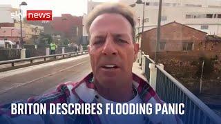 Spain floods: Briton describes 'biblical scenes' as dozens die in flooding