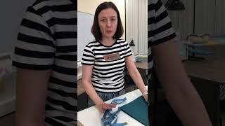 Как легко сделать ровный подгиб