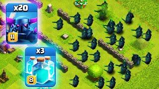 20 П.Е.К.К.А НА ТХ16 ! ЭТО ПРОСТО ЖЕСТКИЙ РАЗНОС СОПЕРНИКОВ ! #КРАХ ! CLASH OF CLANS