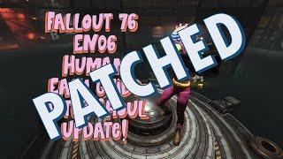 Fallout 76 EN06 Human Easy Minimum Perk And Weapons Guide! (after ghoul update)
