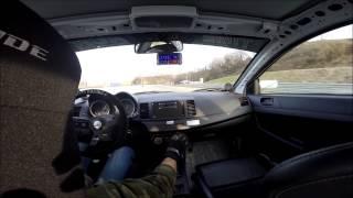 J-SPEC PERFORMANCE EVO X RS Varano Test Day - Best Lap 1:13.4