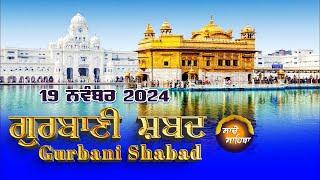 LIVE  ਗੁਰਬਾਣੀ ਕੀਰਤਨ ਸੁਣੋ ਜੀ Gurbani  Shabad  Kirtan | 19 Nov. 24 #2024 #kirtan #shabadgurbani #wmk