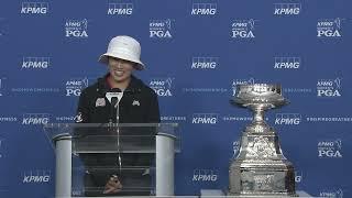 Amy Yang Winner Press Conference 2024 KPMG Women's PGA Championship © PGA America