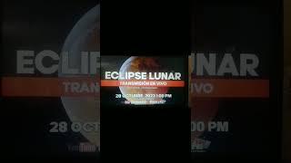 ESTAMOS EN VIVO  #Eclipse #EclipseLuna #astronomy #live #EnVivo  #ENVIVO YOUTUBE: @Shalom132