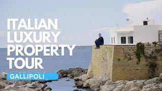 Tour a luxury loft by the sea in Gallipoli Puglia, Italy!