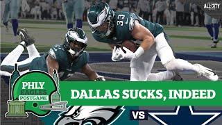 Zack Baun, Philadelphia Eagles force five turnovers in blowout win over Dallas Cowboys