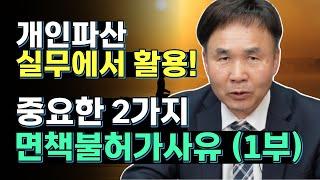 개인파산 면책불허가 사유 제 1부 (2-6)