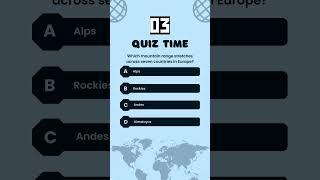 Geograghy Quiz #quizzers #quizmaster #geographyquiz