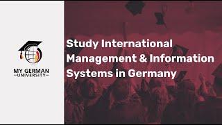 Study International Management & Information Systems in Germany