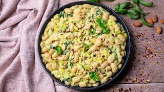 Creamy Pesto Butter Beans